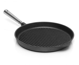 Skeppshult Grillpfanne 28 cm, Gusseisen, Edelstahl