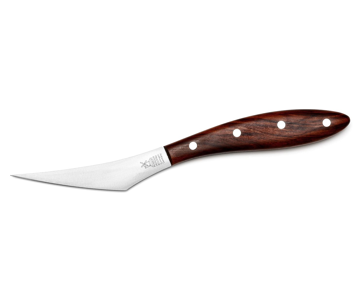 K3 Filetiermesser Aus Walnuss – Rostfreier Chrom-Molybdän-Vanadium-Stahl, 12,5cm Klinge – Ideal Für Fisch & Fleisch