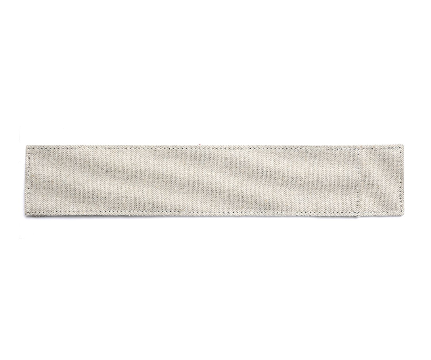 Windmühlenmesser Klingen-Etui Leinen, 16 x 5 cm