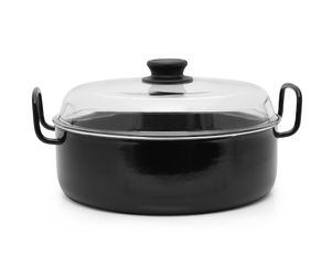 Riess Omas Schmorpfanne mit Glasdeckel 28 cm