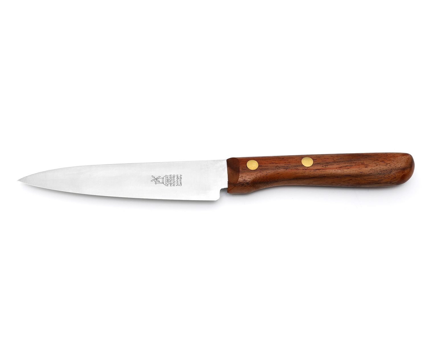 Windmühlenmesser Petty Omnivore Kochmesser 130 mm, Walnuss