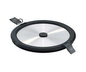 Rösle Edelstahldeckel FLEXX 2GO 1,4 L rund mit Clips