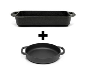 Skeppshult Gratin Form & Schlemmerpfanne im Set